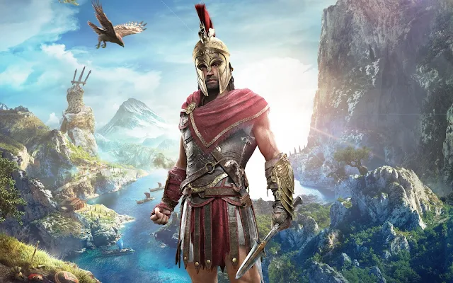 Alexios Assassins Creed Odyssey Wallpaper.