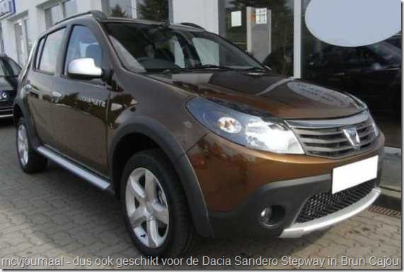 Dacia Sandero Stepway Brun Cajou 01
