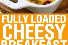 Fully Loaded Cheesy Breakfast Casserole