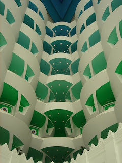 Atrium of Burj Al Arab Hotel, Dubai