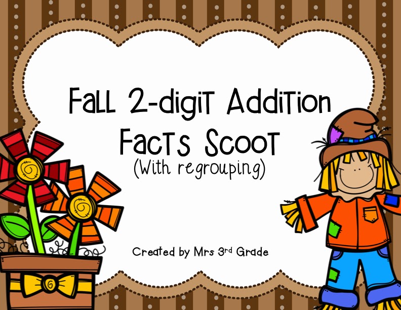 Fall 2-digit Addition with regrouping by Mrs 3rd Grade