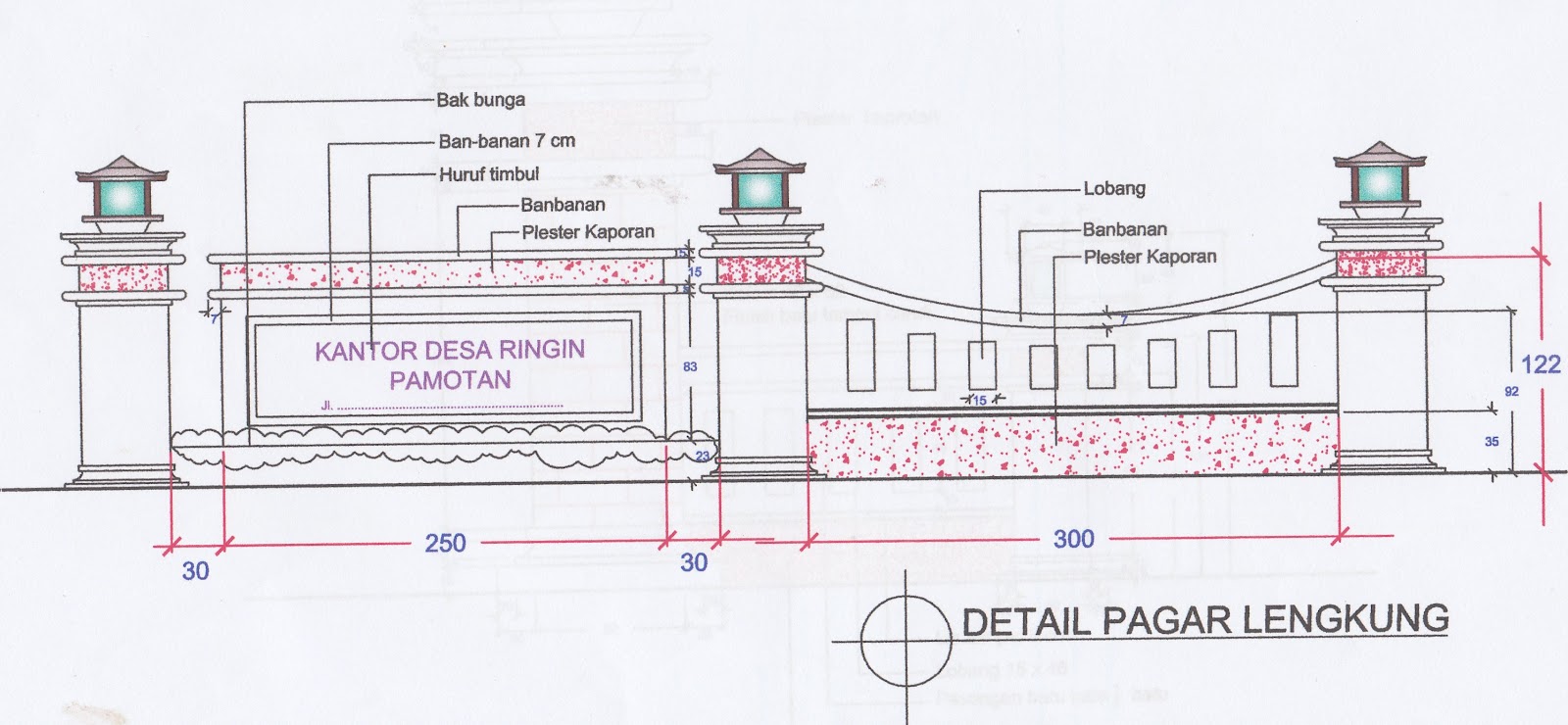 Desain Pagar  Kantor  Blogger Coepoe