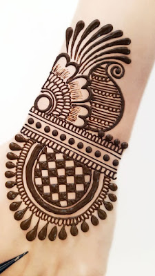 Simple Modern Unique Mehndi Designs for Hand - WallpaperDPs