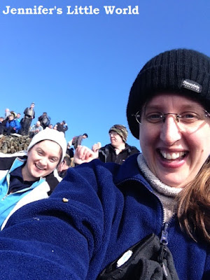 Bloggers climbing Snowdon