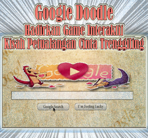 Google Doodle Hadirkan Game Interaktif Kisah Petualangan Cinta Trenggiling (Pangolin)