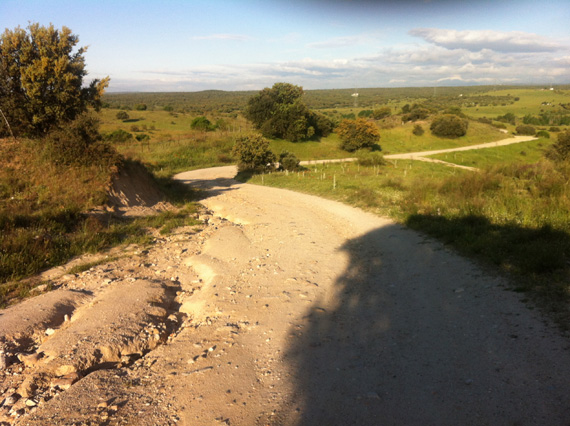 Ruta en bici de Madrid a Cercedilla, por el Camino de Santiago, mayo 2012