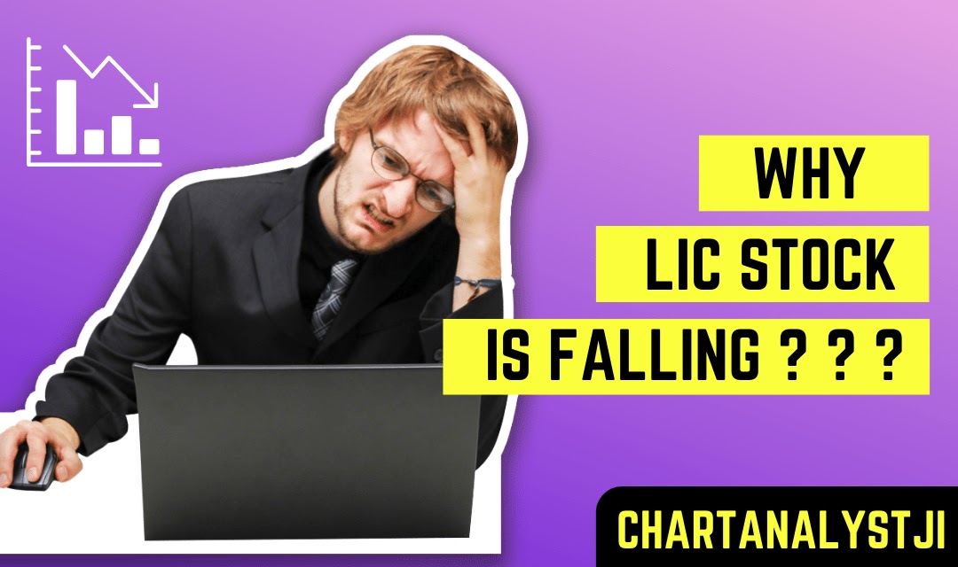 Why Lic stock is falling ?