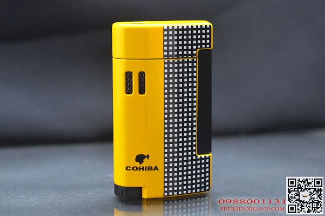 Cohiba COB170, bật lửa xì gà 1 tia bán chạy nhất 2023 Bat-lua-hop-quet-xi-ga-1-tia-cohiba-cob-170-kem-duc