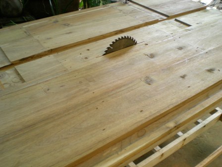 Perabot Kayu Sederhana Simply Wood Furniture Meja  
