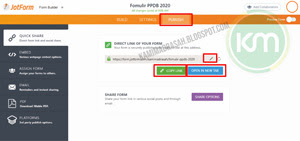 Cara membuat Formulir PPDB Online Gratis