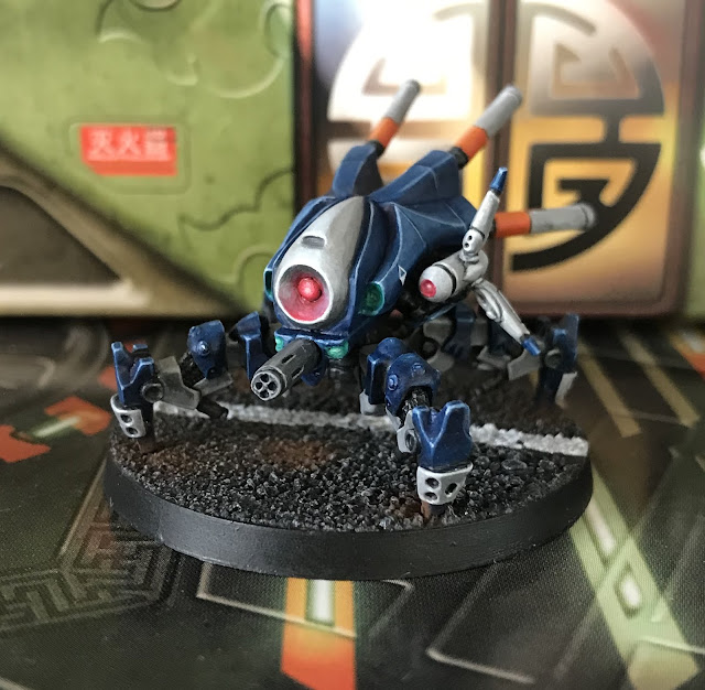 INFINITY IKARI COMPANY: Pathfinder Dronbot front