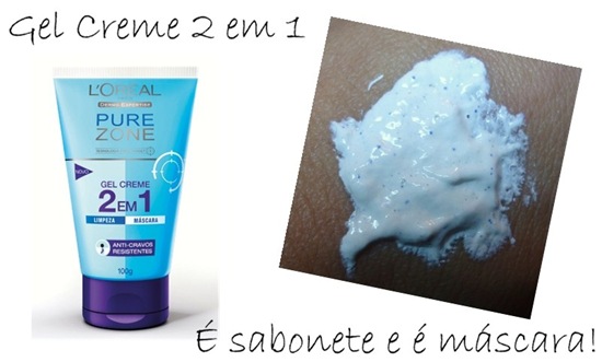 Gel Creme 2 em 1 - Pure Zone Anticravos