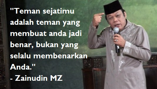 30 Kumpulan Kata Bijak Zainudin MZ Terbaik Yudi Hartono