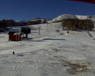 Cerro Chapelco en pleno invierno