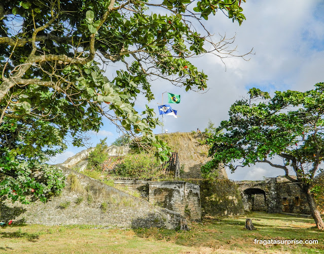 Bastião principal do Forte dos Remédios