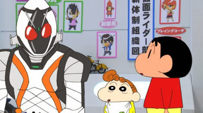 Crayon Shin-chan x Kamen Rider Fourze