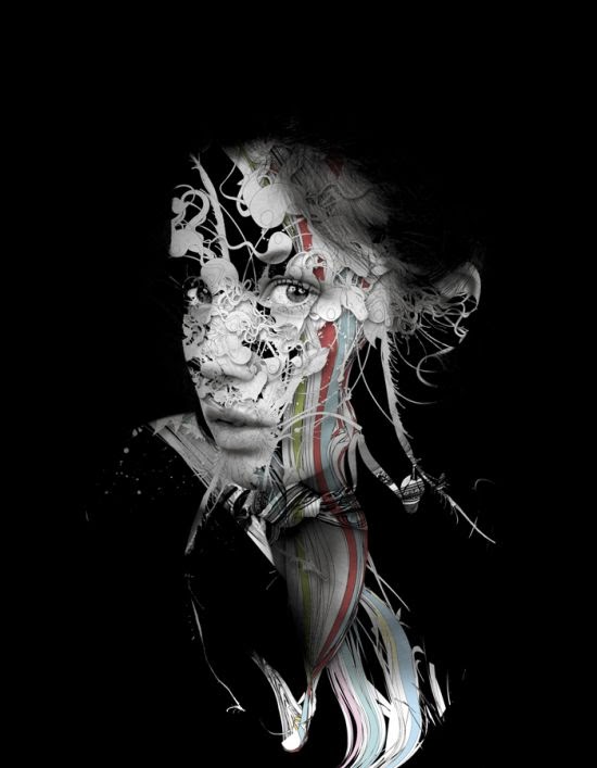 Alberto Seveso photography photoshop fashion sensual sexy women female models texture body painting tattoo