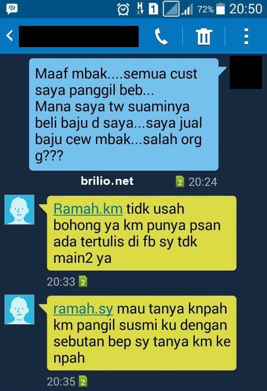 Panggil "Beb", Penjual Online Ini Dilabrak Istri Pembeli 