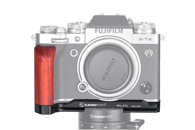 Sunwayfoto PF-XT4 on Fujifilm X-T4