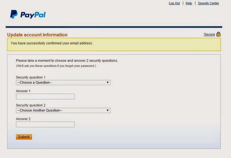 FTW! Blog, PayPal, How to set up paypal account, paypal