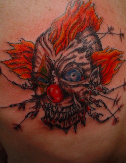 Feather Tattoo Designs And Meanings Since your evil clown tattoo should 