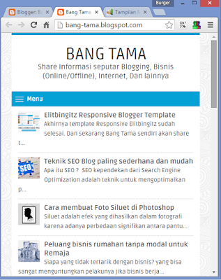 Pengertian Responsive pada Blog atau Website