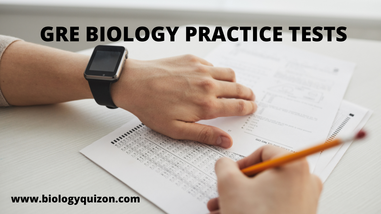 GRE Biology Practice Tests - Biochemistry