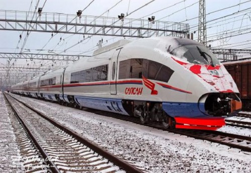 High Speed Railway To Jerusalem. The Kazansky Train Station