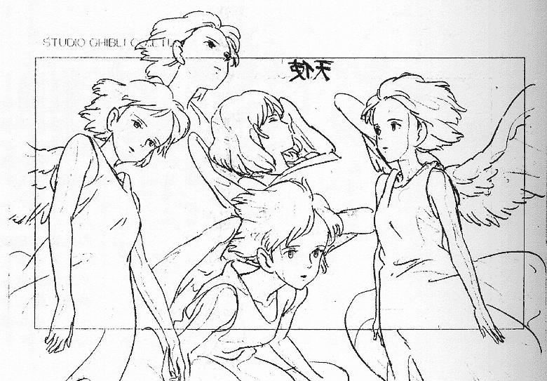 Living Lines Library オン ユア マーク On Your Mark 1995 Short Model Sheets Storyboards