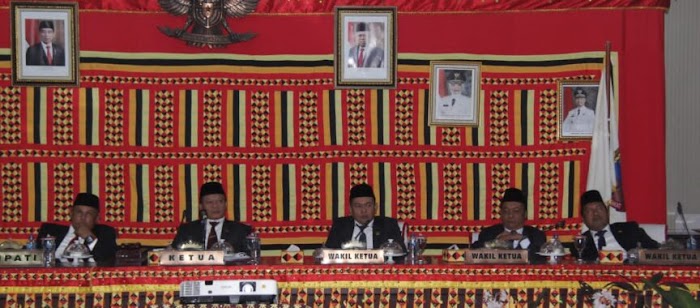 Jelang HUT Kemerdekaan Ke-77, Bupati Dan Forkopimda Lampung Selatan Dengarkan Pidato Presiden Jokowi