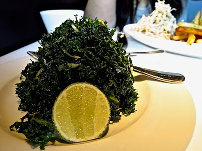 Luke's Oyster Bar & Chop House, kale salad