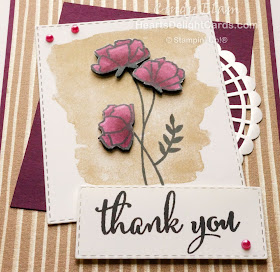 Heart's Delight Cards, Love What You Do, SRC - Love What You Do, Thank You Card, Stamp Review Crew, Stampin' Up!