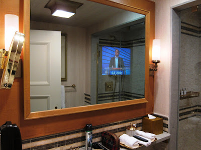 Magic mirror tv in St. Regis