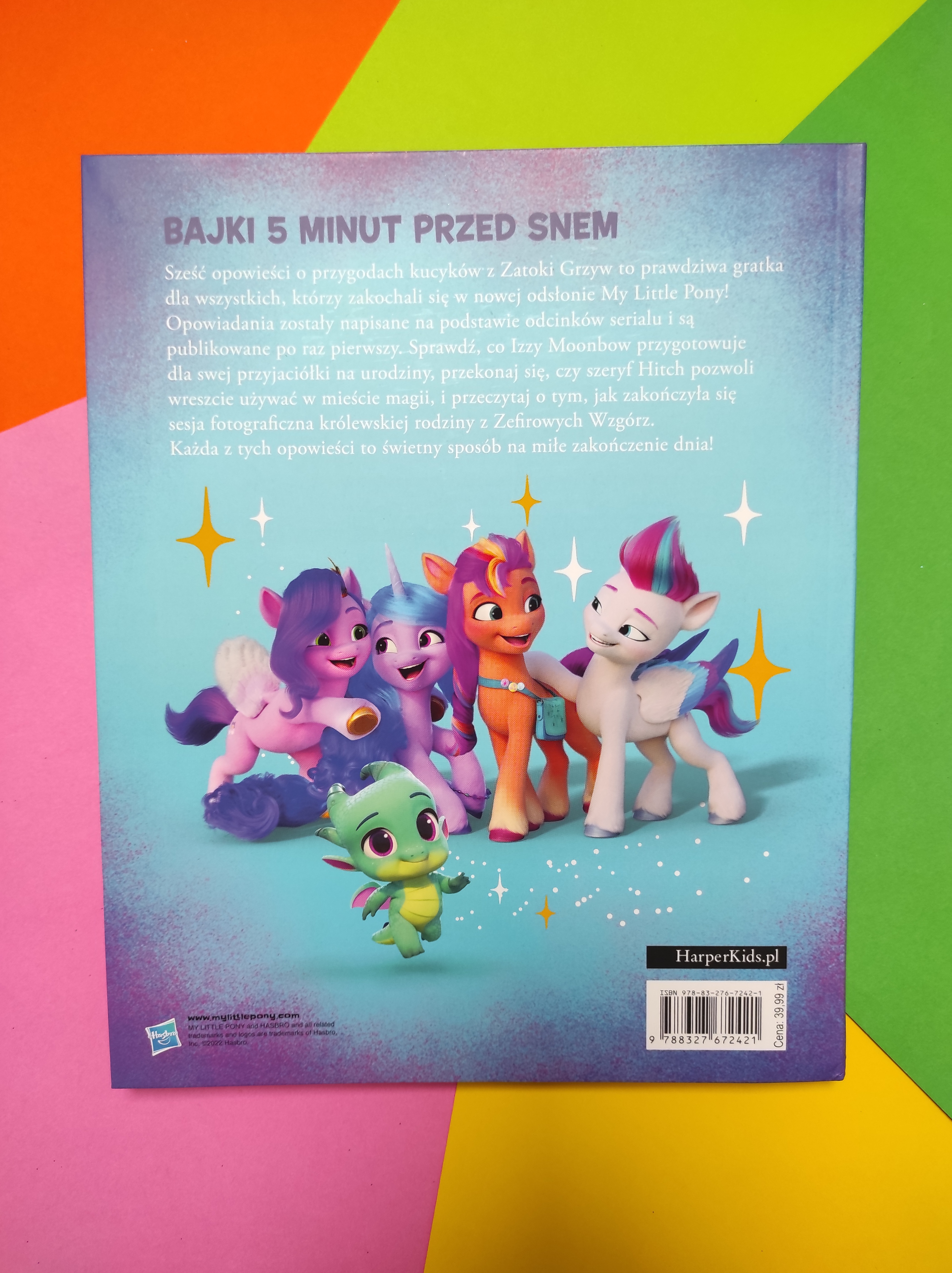 "My Little Pony. Bajki 5 minut przed snem" - październikowa nowość wydawnictwa Harper Kids