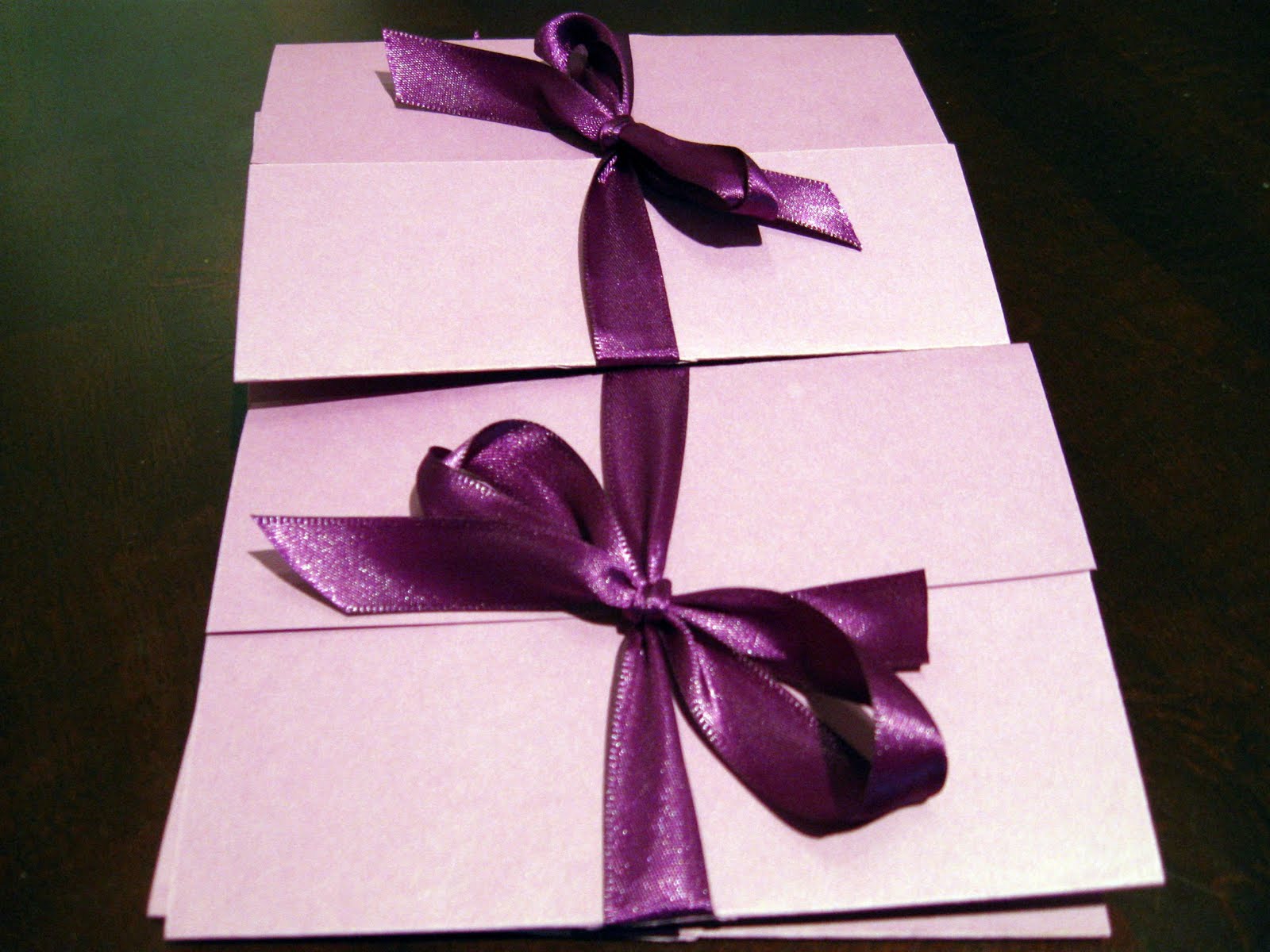 samples of wedding invitations