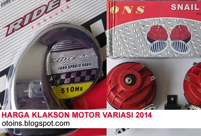 Daftar Harga Klakson Motor Variasi Terbaru 2015