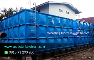 panel tank fiberglass