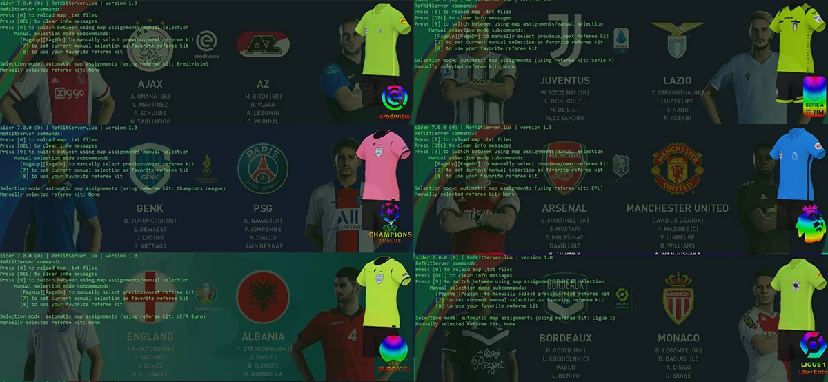 PES 2021 RefKit Server Vol:6.5 / Updated *24/01/2021