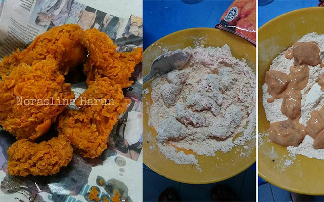 Resepi Ayam Goreng Spicy Ala McD Menggunakan 6 Bahan Sahaja