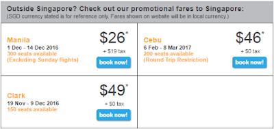giá vé khuyến mãi Tiger Air bay đến Singapore