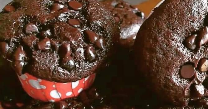 Muffin Pisang Coklat Moist ~ Rubiah Kadir