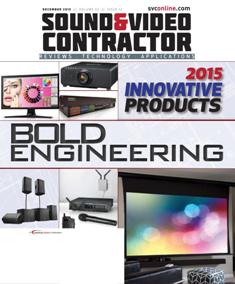 Sound & Video Contractor - December 2015 | ISSN 0741-1715 | TRUE PDF | Mensile | Professionisti | Audio | Home Entertainment | Sicurezza | Tecnologia
Sound & Video Contractor has provided solutions to real-life systems contracting and installation challenges. It is the only magazine in the sound and video contract industry that provides in-depth applications and business-related information covering the spectrum of the contracting industry: commercial sound, security, home theater, automation, control systems and video presentation.