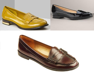 penny loafers for women. Leather Penny Loafer,