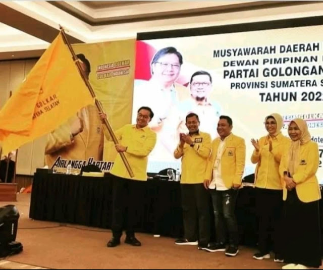 Bobby Adhityo Rizaldi Nahkoda Baru DPD Partai Golkar SumSel, Siap Hadapi Pemilu 2024