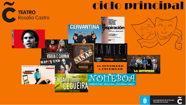 Ciclo Principal Otoño 2016 Coruña, teatro, Coruña