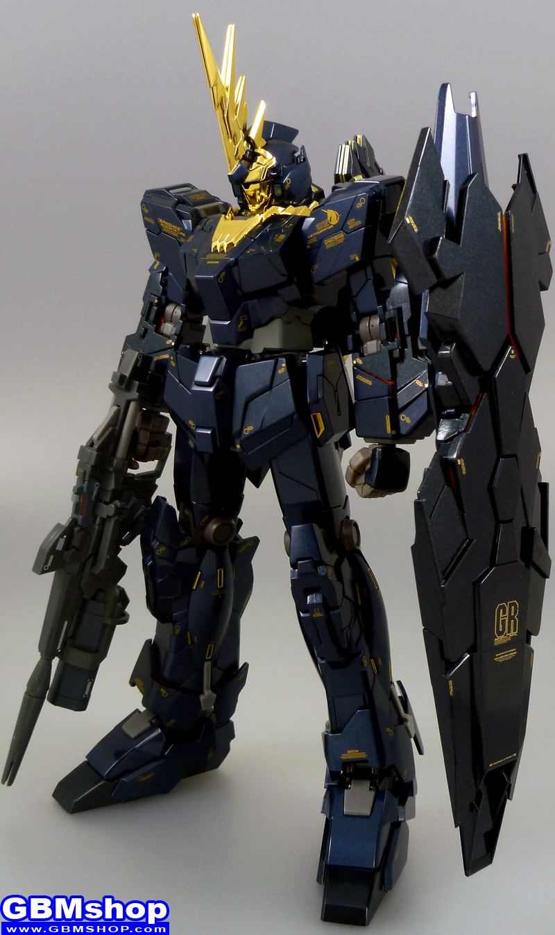 Gundam Fix Figuration METAL COMPOSITE #1011 RX-0 Unicorn Gundam 02 Banshee + Bandai 1/100 MG RX-0[N] Unicorn Gundam 02 Banshee Norn Full Armed Banshee