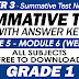 GRADE 1 3RD QUARTER SUMMATIVE TEST NO. 3 with Answer Key (Modules 5-6)