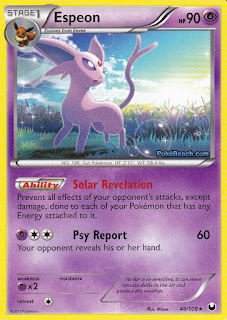 Espeon Dark Explorers Pokemon Card