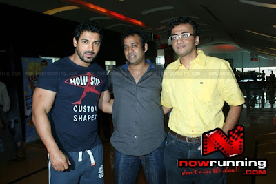 John Abraham and pakhi Promotes Jhootha Hi Sahi