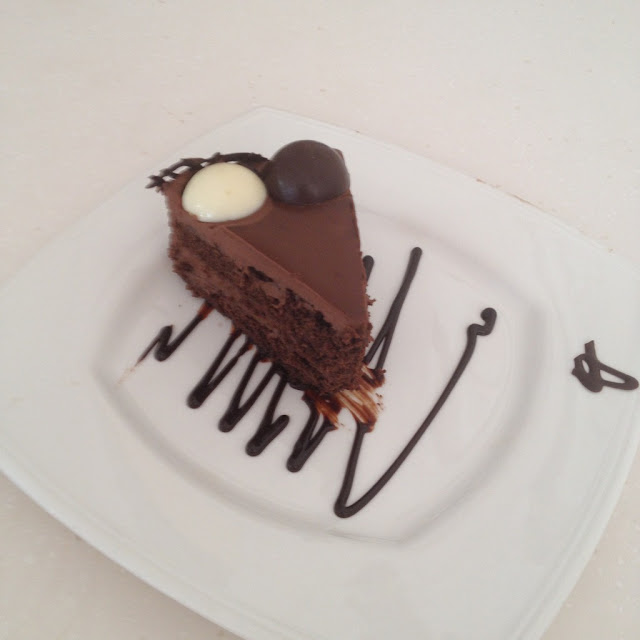 Double chocolate ecstasy cake at Butterbean Desserts and Café in Cebu City Philippines